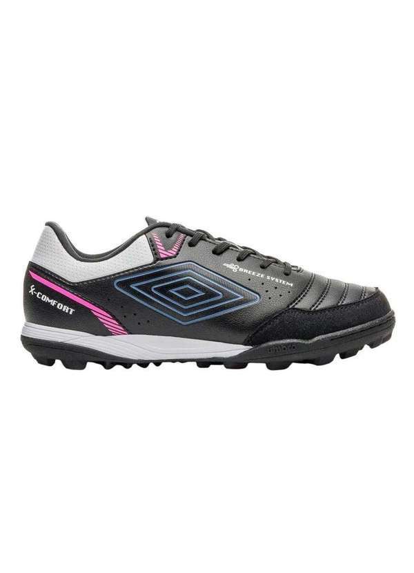 Vista 2 Chuteira Society Umbro X-Comfort Preto Umbro