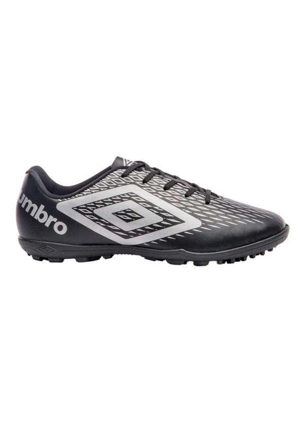 Vista 2 Chuteira Society Umbro X-Diamond Preto Umbro