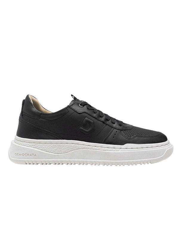 Vista 2 Sapatênis Democrata Denim Block Masculino Preto DEMOCRATA