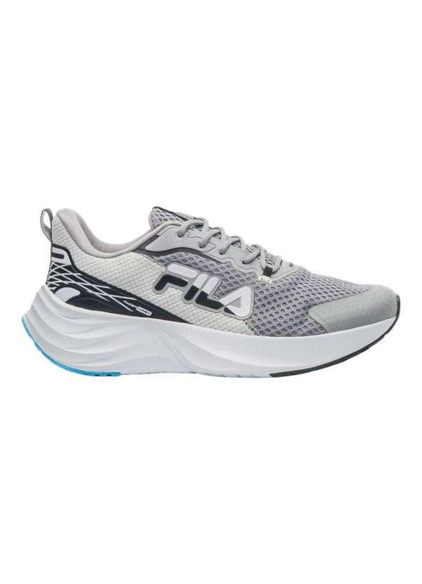 Vista 2 Tênis Fila Racer Comet Masculino Cinza Fila