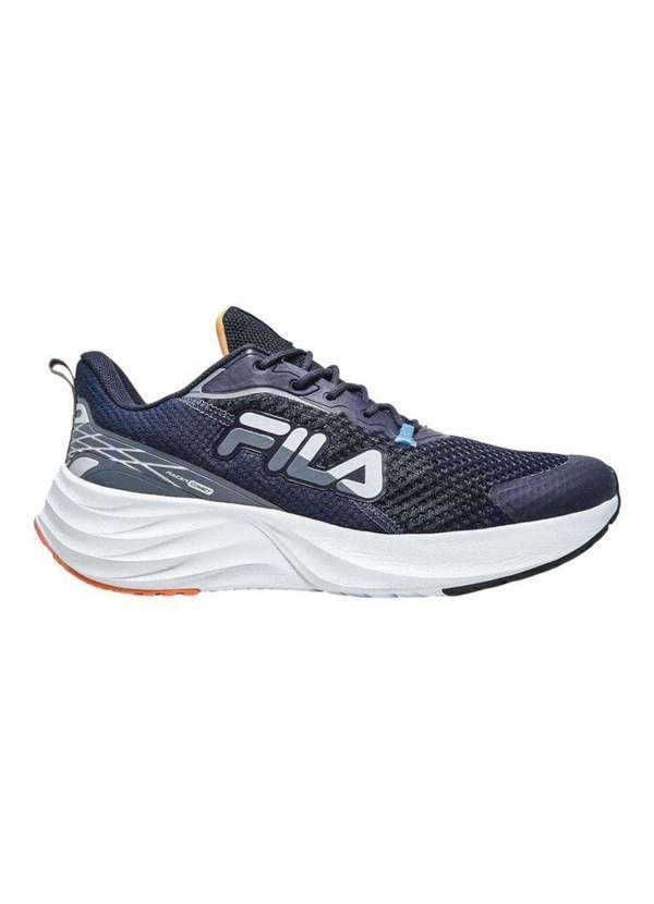 Vista 2 Tênis Fila Racer Comet Masculino Azul Fila