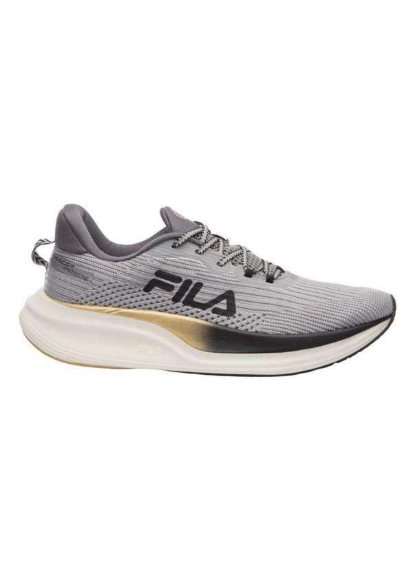 Vista 2 Tênis Fila Racer Speedzone Masculino Cinza Fila