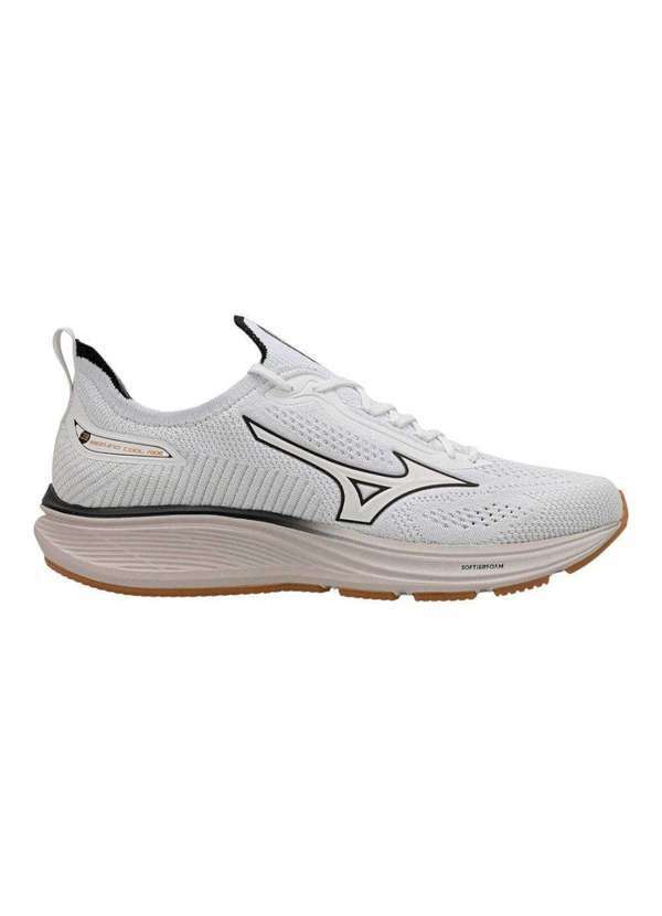 Vista 2 Tênis Mizuno Cool Ride 3 Masculino Branco Mizuno
