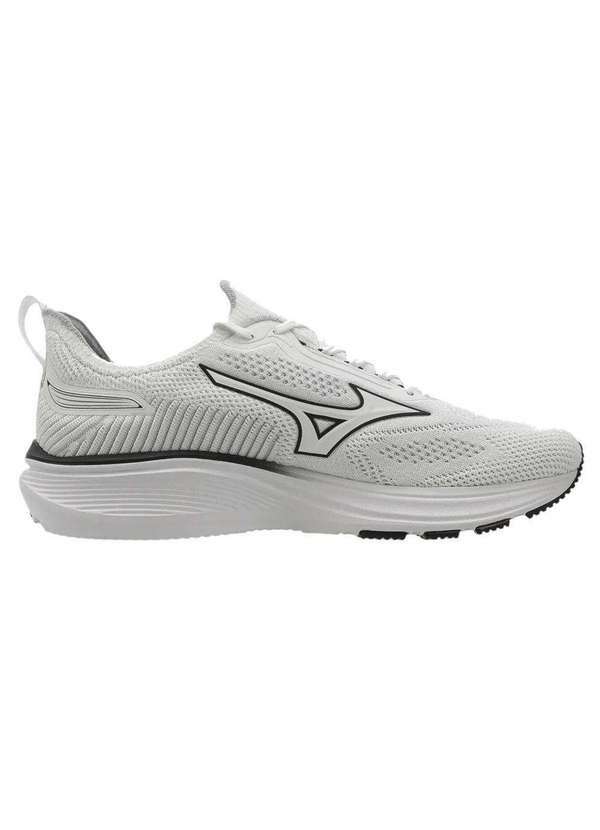 Vista 2 Tênis Mizuno Cool Ride 3 Unissex Branco Mizuno