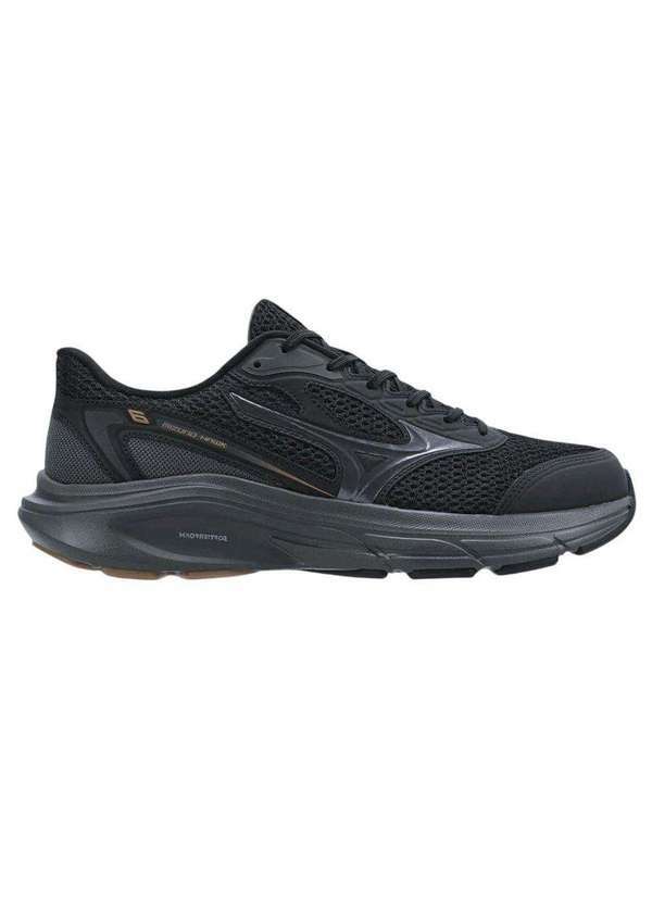 Vista 2 Tênis Mizuno Hawk 6 Masculino Preto Mizuno