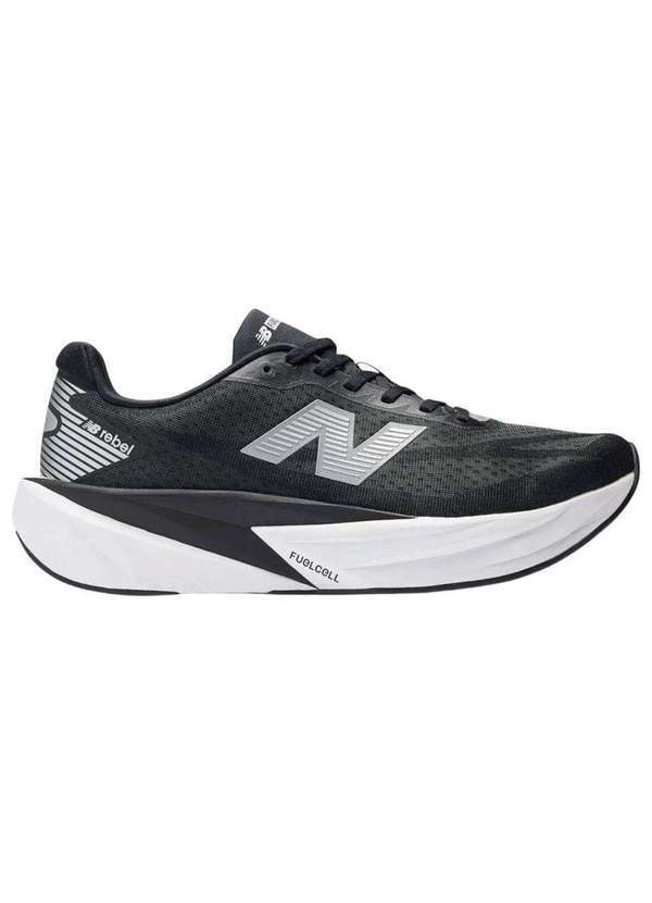 Vista 2 Tênis New Balance Fuelcell Rebel V5 Masculino Preto New Balance