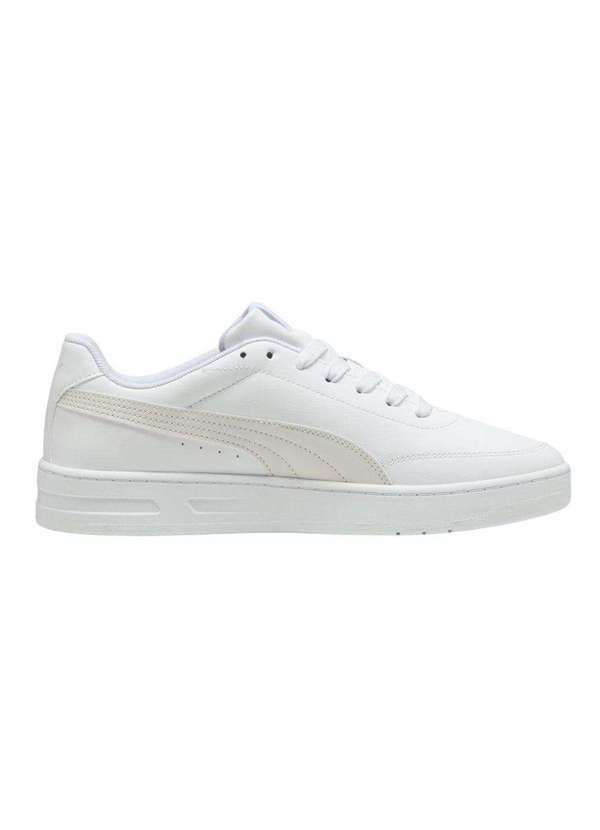 Vista 2 Tênis Puma Court Classic Clean Bdp Masculino Branco Puma