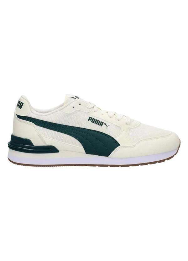 Vista 2 Tênis Puma St Runner V4 Mesh Masculino Bege Puma