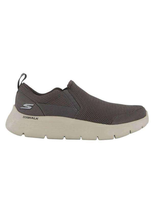 Vista 2 Tênis Skechers Go Walk Flex Masculino Marrom Skechers