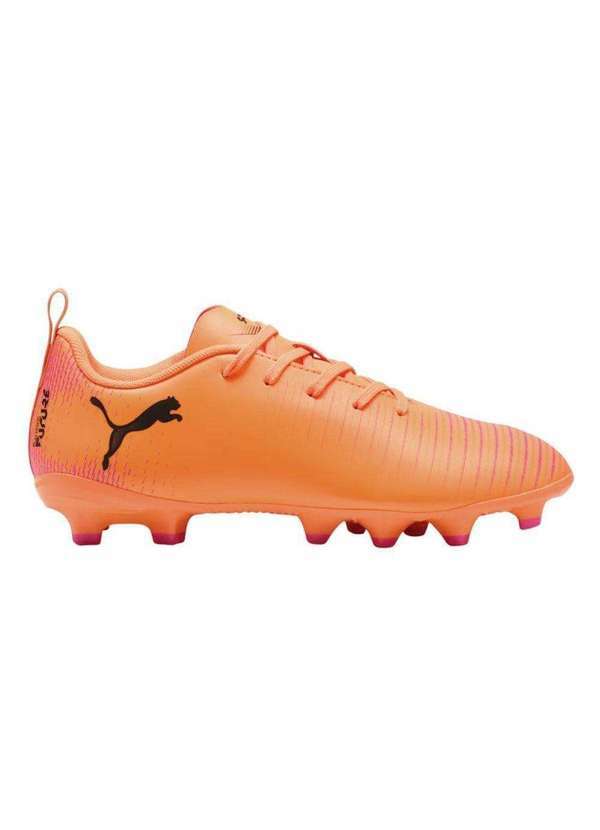Vista 2 Chuteira Campo Puma Future 8 Play Fg/Ag Infantil Laranja Puma