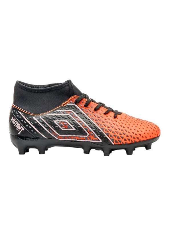 Vista 2 Chuteira Campo Umbro Mutant Infantil Laranja Umbro