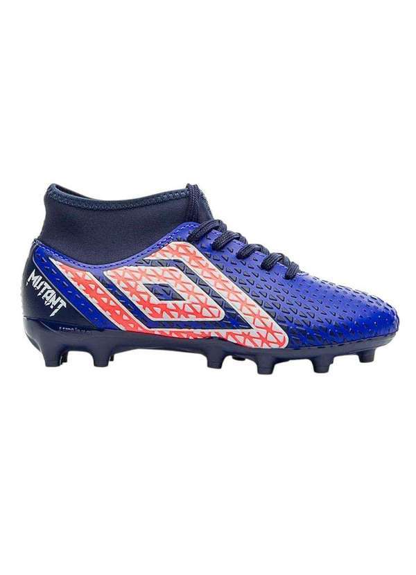 Vista 2 Chuteira Campo Umbro Mutant Infantil Azul Umbro