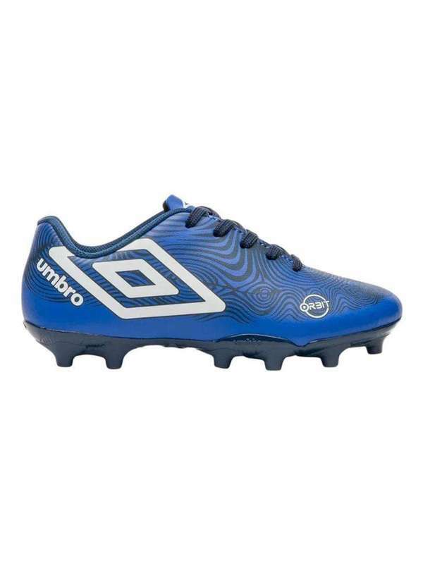Vista 2 Chuteira Campo Umbro Orbit Infantil Azul Umbro