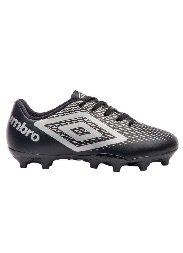 Vista 2 Chuteira Campo Umbro X-Diamond Infantil Preto Umbro