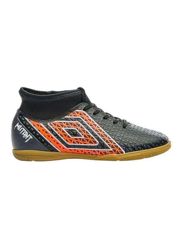 Vista 2 Chuteira Futsal Umbro Mutant Infantil Preto Umbro