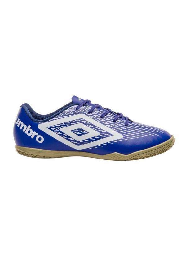 Vista 2 Chuteira Futsal Umbro X-Diamond Infantil Azul Umbro