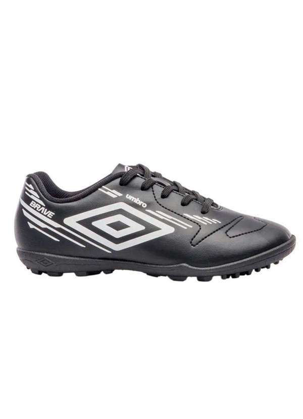 Vista 2 Chuteira Society Umbro Brave Infantil Preto Umbro
