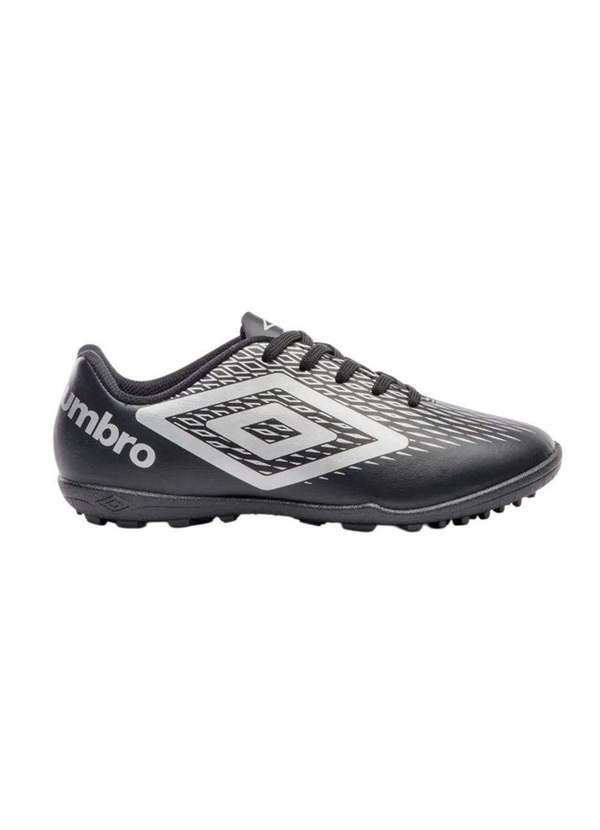 Vista 2 Chuteira Society Umbro X-Diamond Infantil Preto Umbro