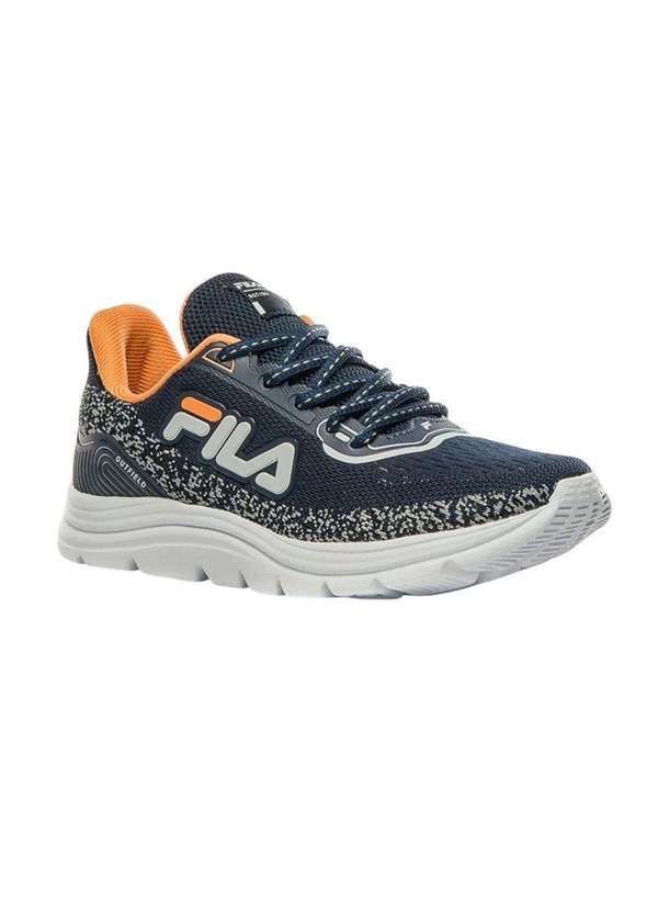 Vista 2 Tênis Fila Outfield Infantil Azul Fila