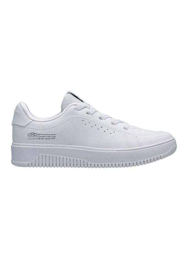 Vista 2 Tênis Olympikus Eros Infantil Branco OLYMPIKUS