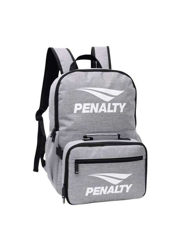 Vista 2 Mochila Penalty com Bolsa Térmica Pnlt-202 Cinza Penalty