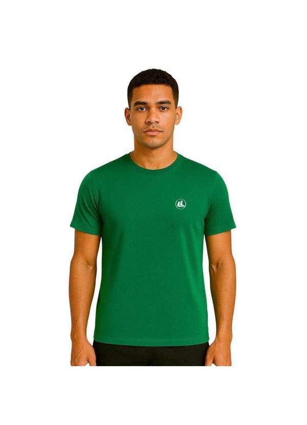 Vista 2 Camisa Esporte Legal Solutio Uv45 Masculina Verde Esporte Legal