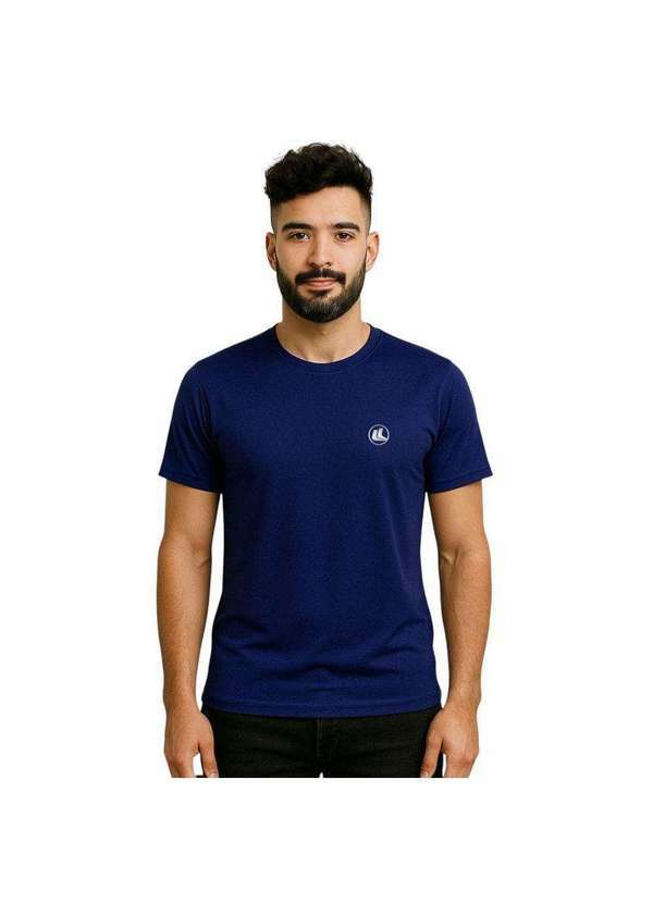 Vista 2 Camisa Esporte Legal Solutio Uv45 Masculina Azul Esporte Legal