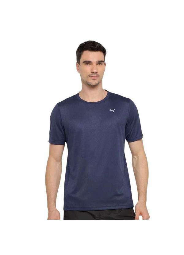 Vista 2 Camiseta Puma Performance Ss Masculina Azul Puma