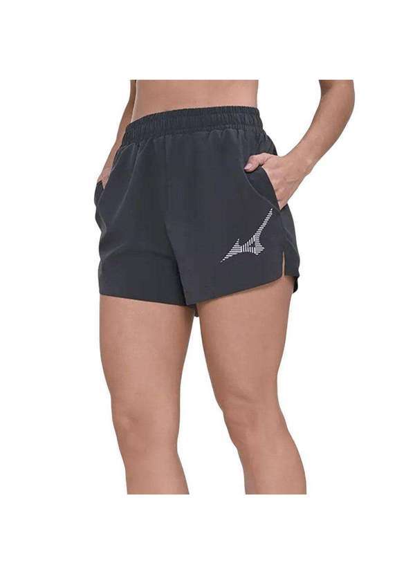 Vista 2 Short Mizuno New Runner Feminino Cinza Mizuno