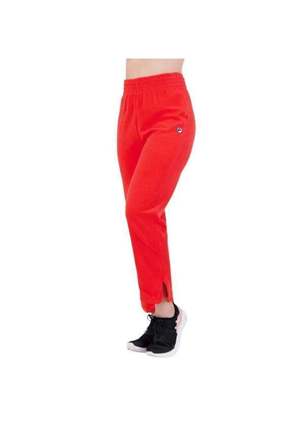 Vista 2 Calça Fila Towel Dolce Vita Feminina Vermelho Fila