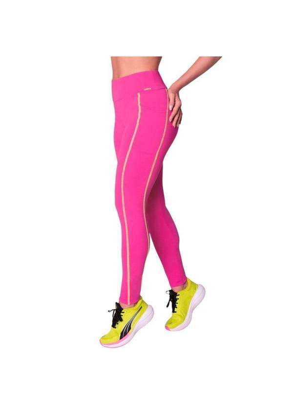 Vista 2 Calça Legging Selene com Bolso Feminina Rosa SELENE
