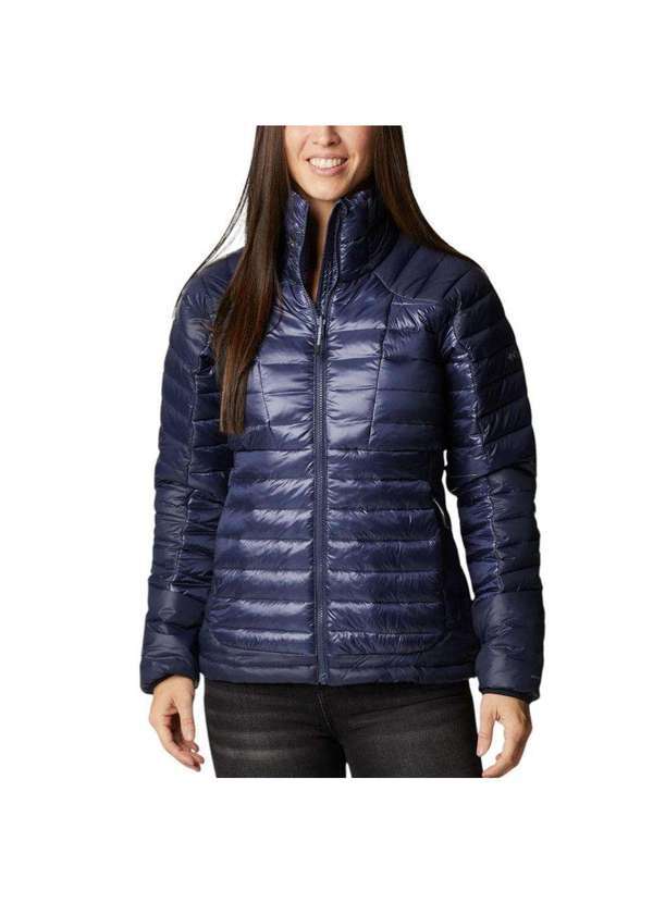 Vista 2 Jaqueta Columbia Labyrinth Loop Feminina Azul Columbia