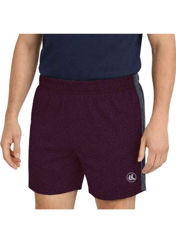 Vista 2 Bermuda Esporte Legal Line Masculina Vermelho Esporte Legal