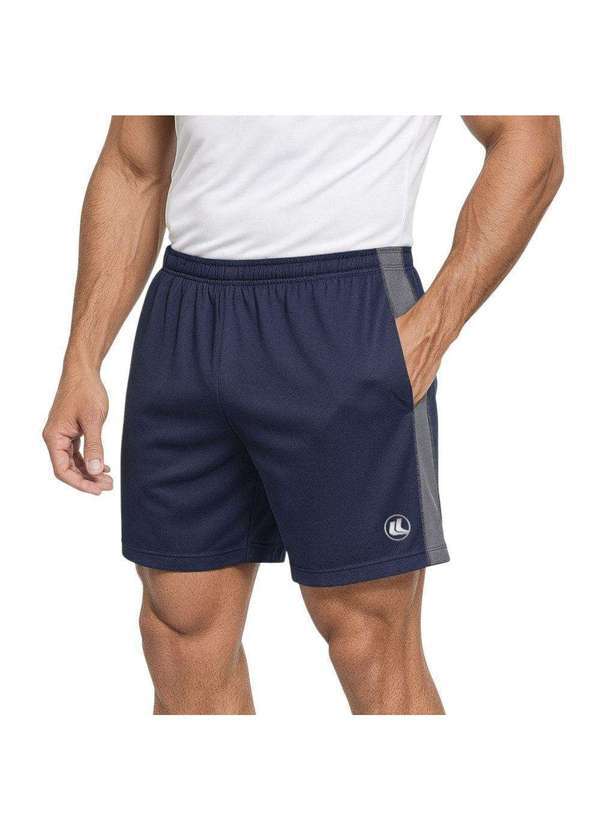 Vista 2 Bermuda Esporte Legal Line Masculina Azul Esporte Legal