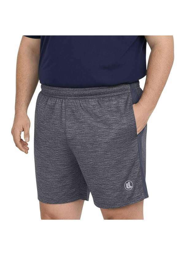 Vista 2 Bermuda Esporte Legal Line Plus Size Masculina Cinza Esporte Legal
