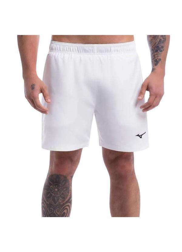 Vista 2 Bermuda Mizuno Prime New Masculina Branco Mizuno