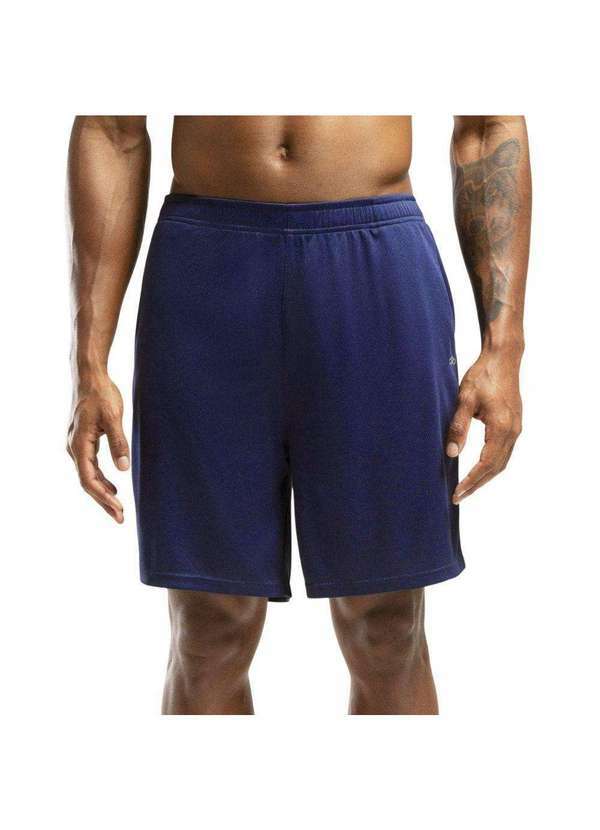 Vista 2 Bermuda Olympikus Basic Mesh 7 Masculina Azul OLYMPIKUS