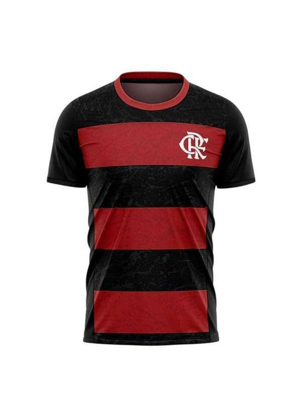 Vista 2 Camisa Braziline Flamengo Speed Masculina Preto braziline