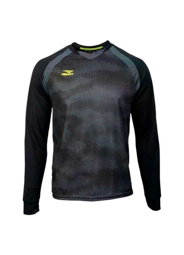 Vista 2 Camisa Penalty Goleiro Delta 126 Masculina Preto Penalty