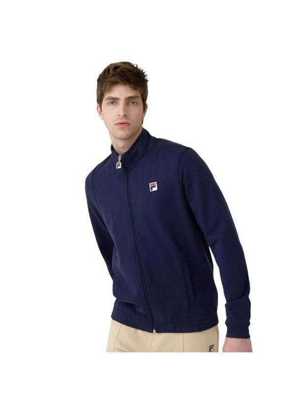 Vista 2 Jaqueta Fila Heritage Bonadi Masculina Azul Fila