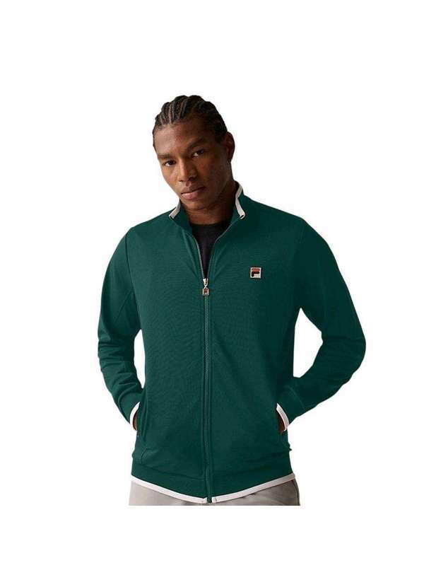 Vista 2 Jaqueta Fila Heritage F-Box Masculina Verde Fila