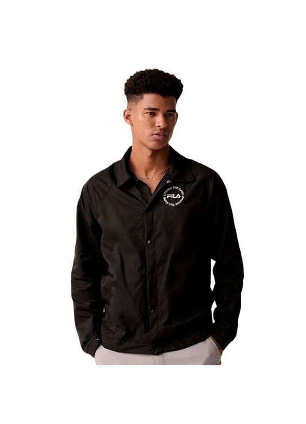 Vista 2 Jaqueta Fila Union Classics Masculina Preto Fila