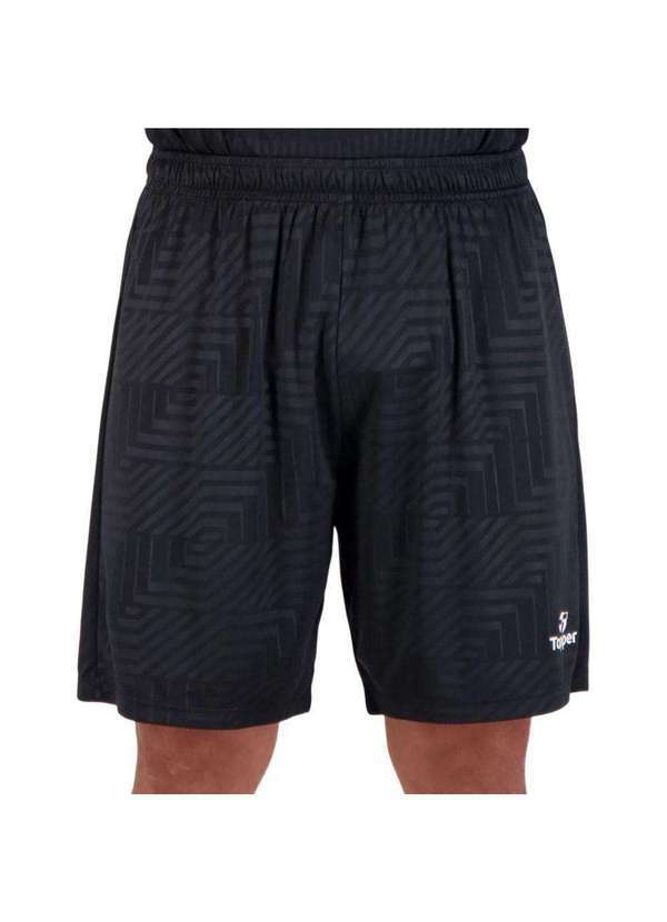 Vista 2 Calção Topper Deep V Masculino Preto Topper