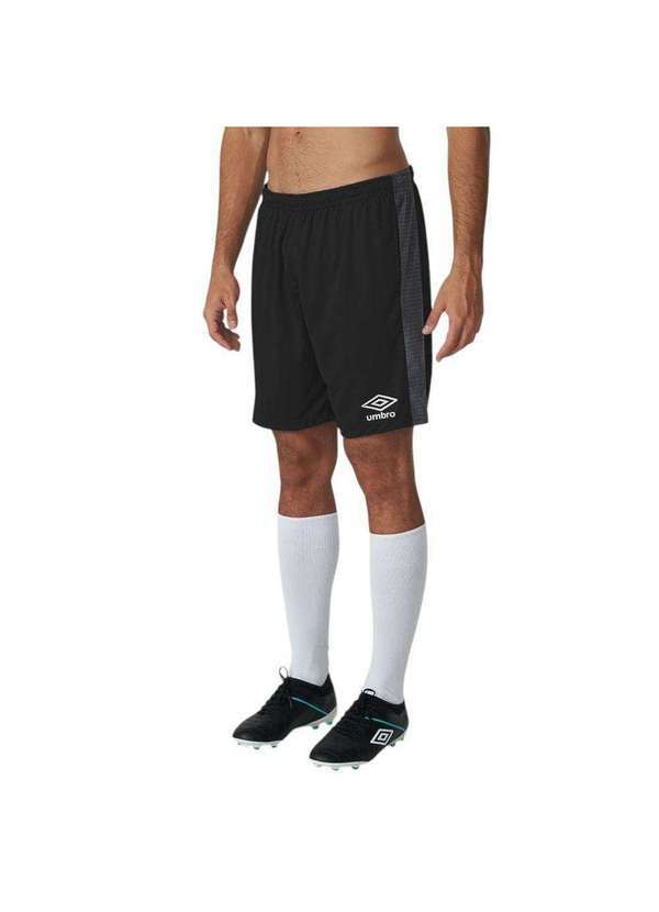 Vista 2 Calção Umbro Maximum Diamond Masculino Preto Umbro