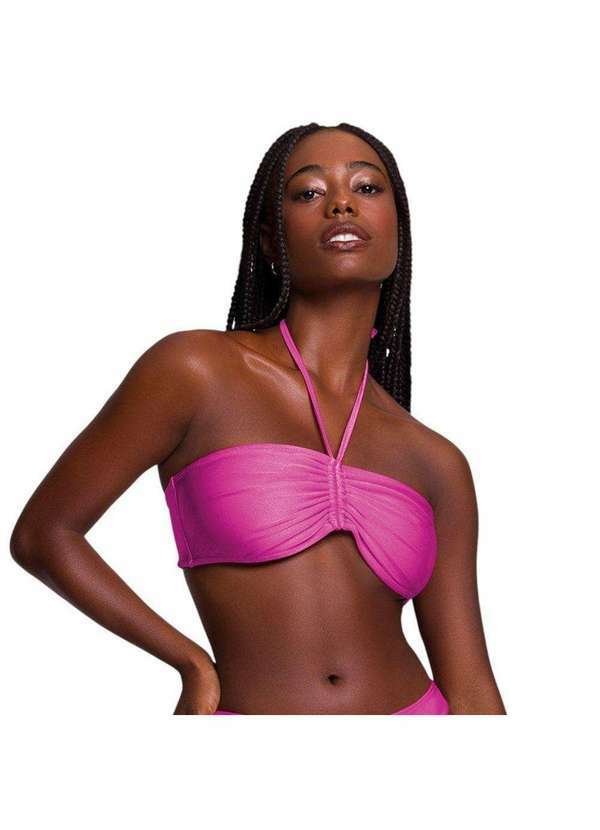 Top Biquíni Selene Tomara que Caia Feminino Rosa