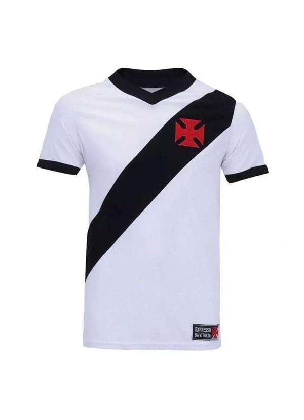 Vista 2 Camisa Braziline Vasco da Gama Expresso Infantil Branco braziline
