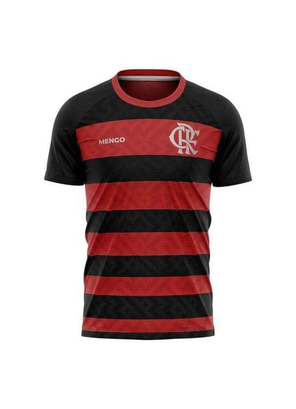 Vista 2 Camisa Braziline Flamengo Principia Infantil Vermelho braziline