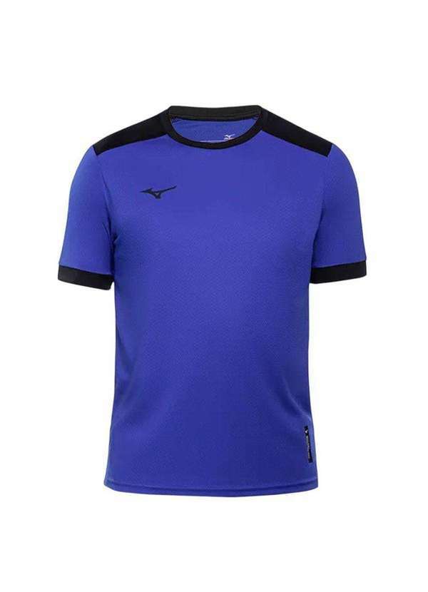 Vista 2 Camiseta Mizuno Fut I Juvenil Azul Mizuno