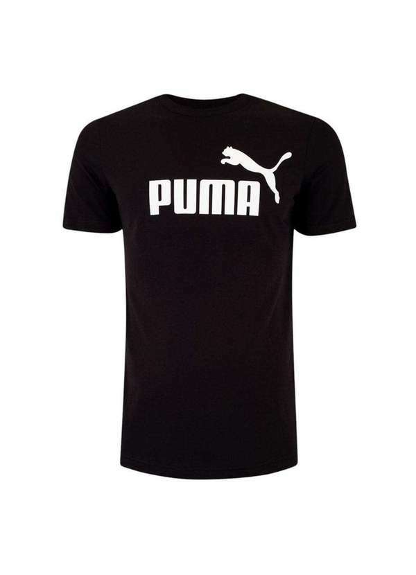 Vista 2 Camiseta Puma Ess No.1 Logo Tee Infantil Preto Puma