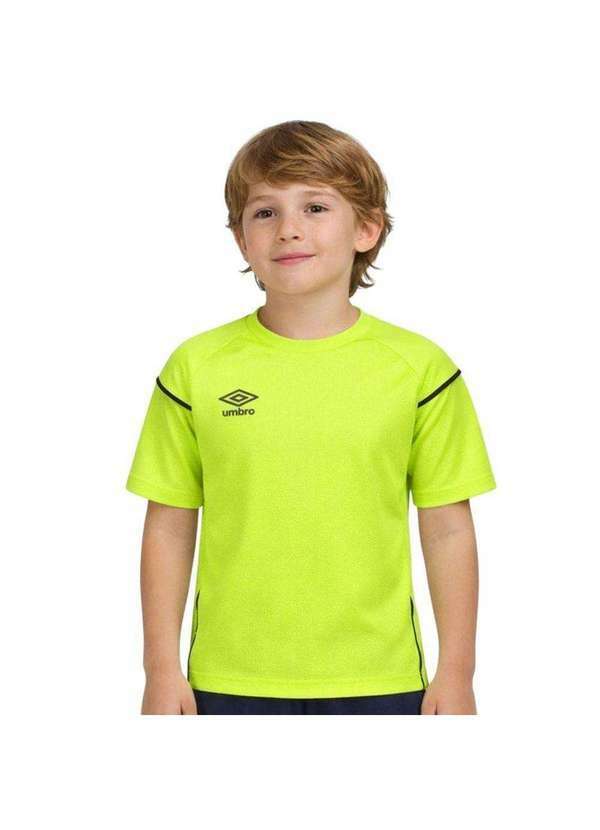 Vista 2 Camiseta Umbro Twr Pipe Infantil Verde Umbro